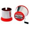 Red Stainless Steel Manual Food Chopper - 1 Pc for Effortless Food Preparation